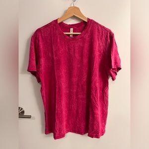Lululemon all yours tee in heathered pink